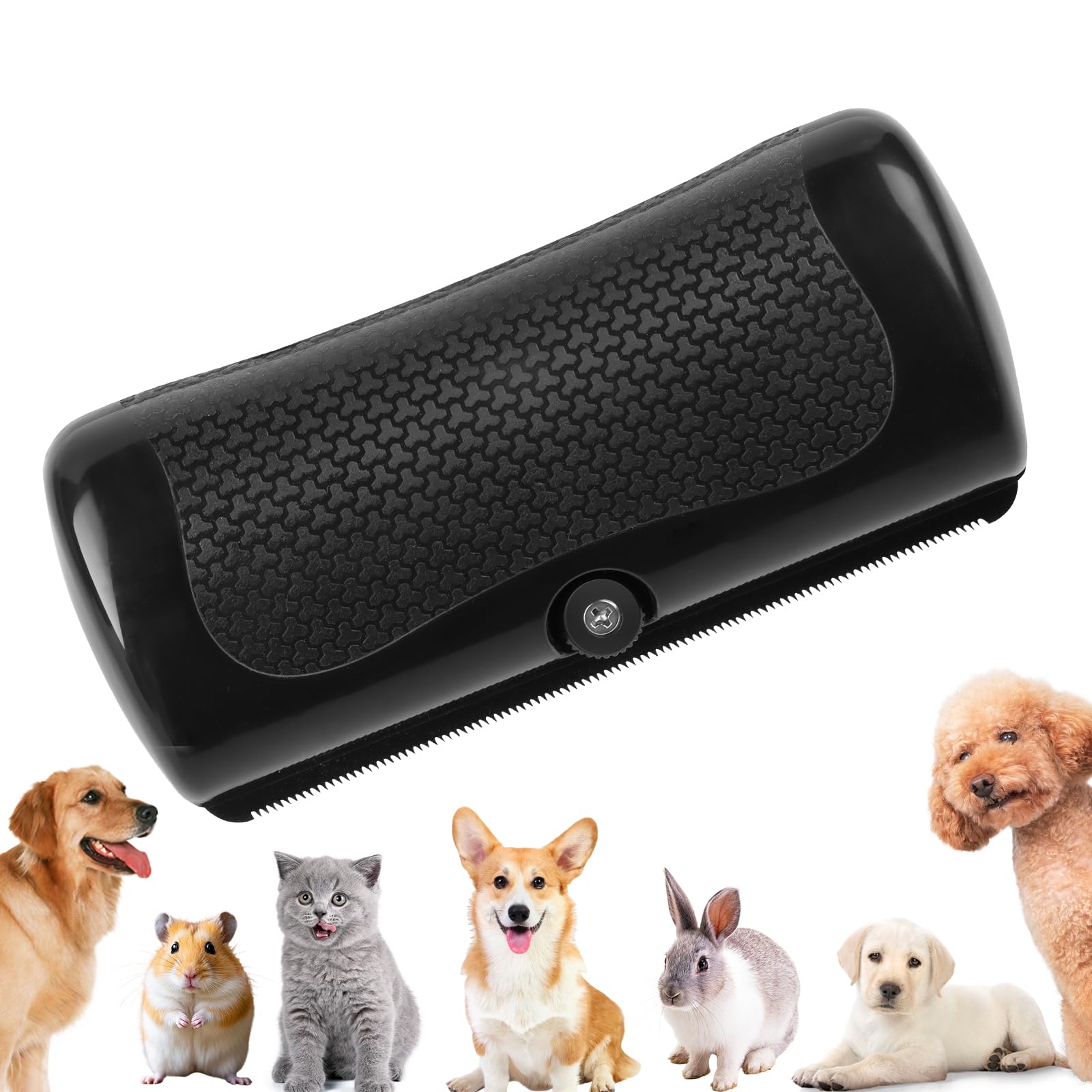 Dog Brush For Shedding, Deshedding Undercoat Brush For Cats & Rabbits  Ergonomic Grooming Tool, Painlessly Removes Loose & Matted Fur For Short Medium Long Haired Pets