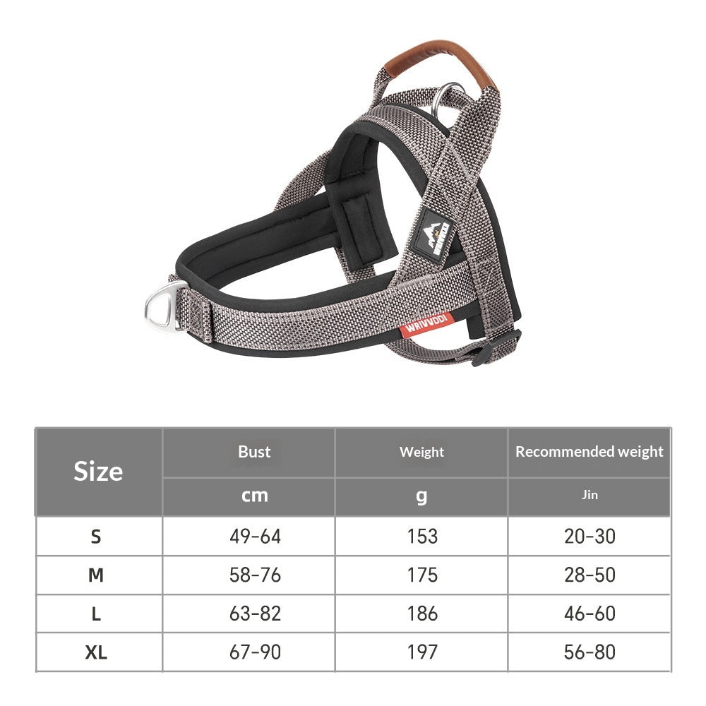 New Dog Harness Explosion-proof Chest Strap
