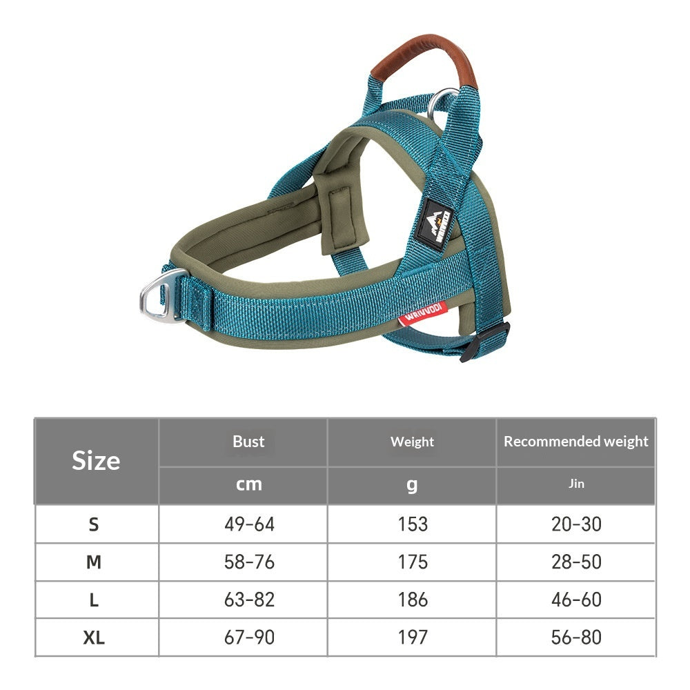 New Dog Harness Explosion-proof Chest Strap
