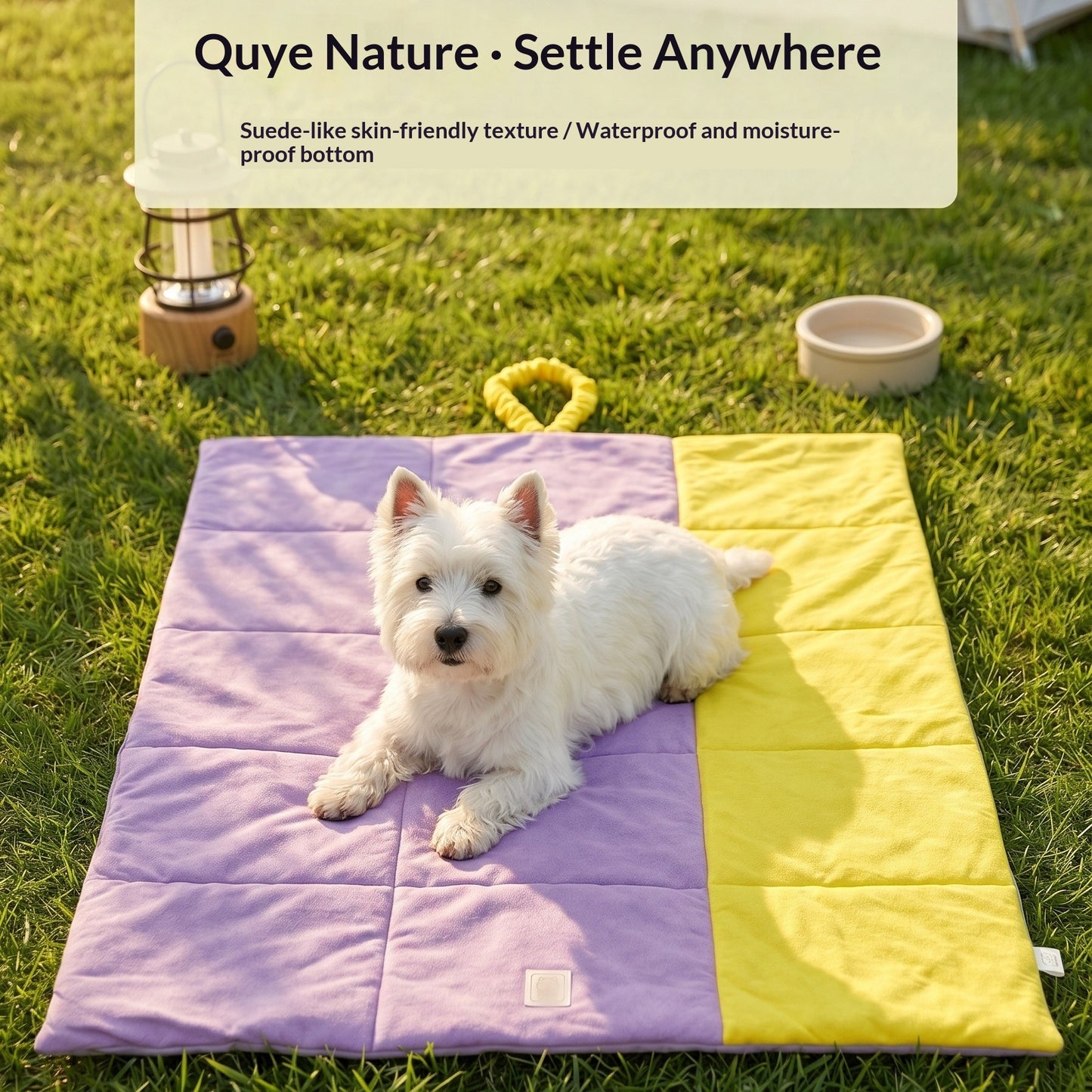 Stain-Proof Travel Bed for Pets