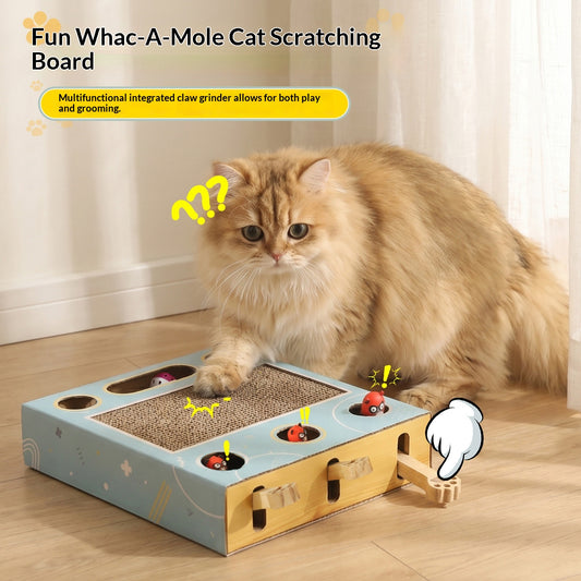 Whac-A-Mole Cat Scratching Post